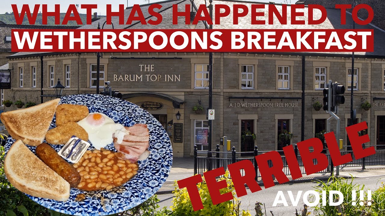 Wetherspoons Full Breakfast | Food Review | Its not what it used to be !!! | Full English Breakfast