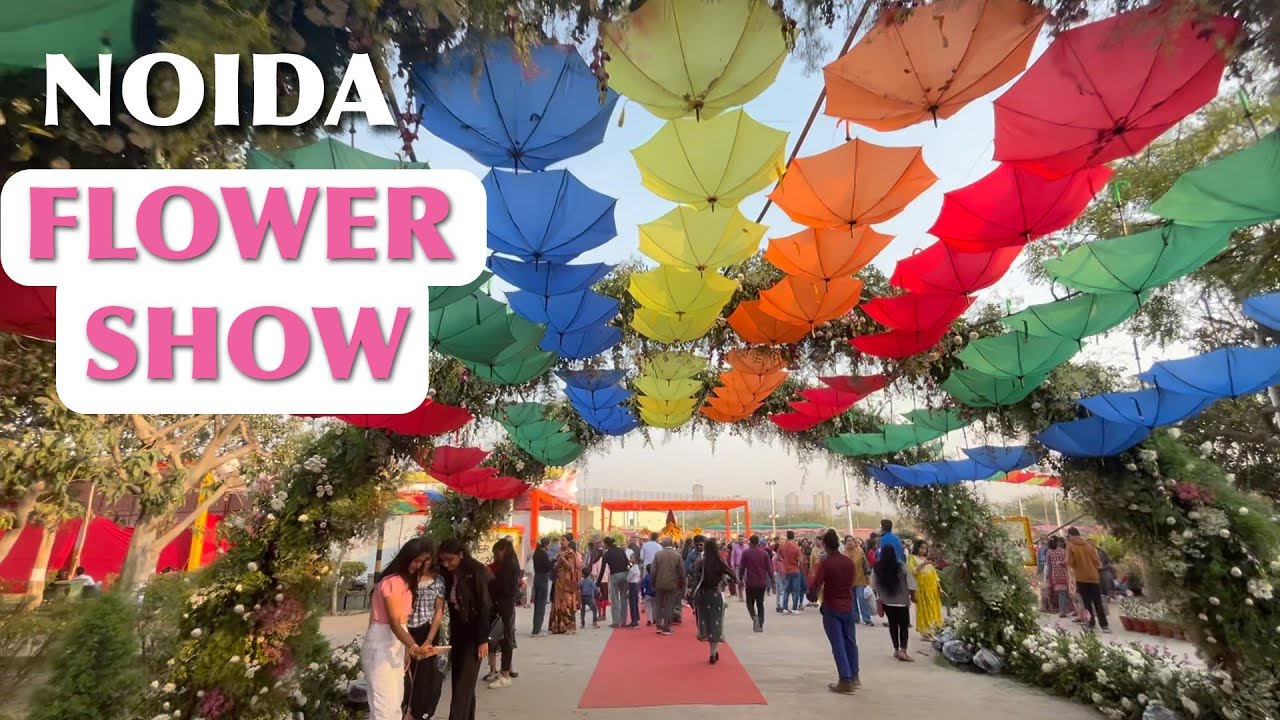 Noida Flower Show 2024 | Celebration of Flower Lovers