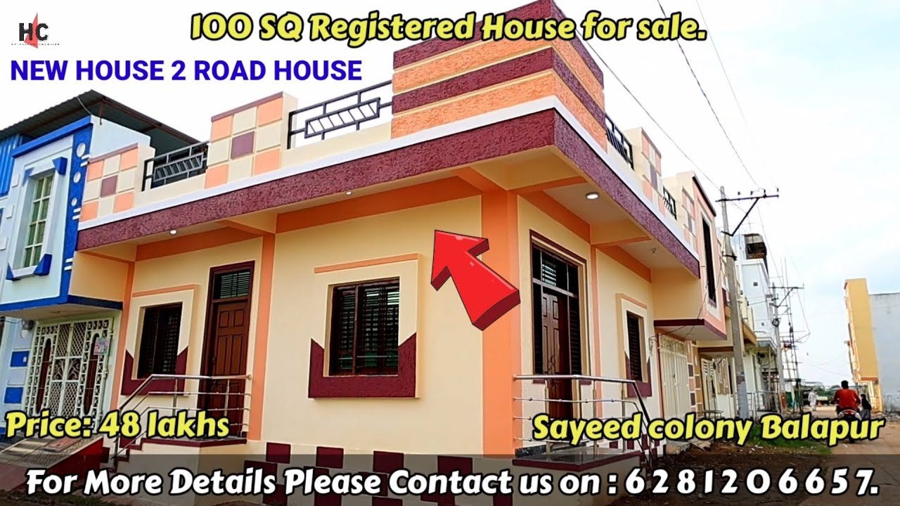 House for sale in Balapur Hyderabad ||House for sale in sayeed colony Hyderabad  Balapur ||