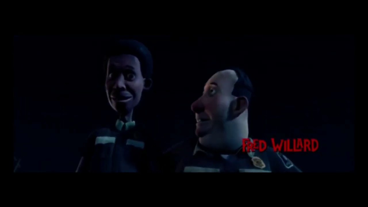 The Simpsons theater end credits monster house (2006)