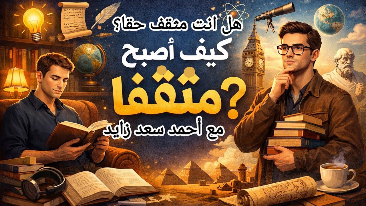 من المثقف وكيف اصبح مثقف؟ محاولة إجابة مع أحمد سعد زايد 