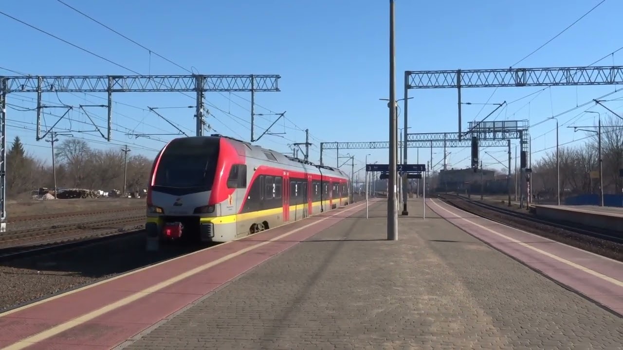 Traxx Hamburg, Trumna SM31, 2 zastępcze, 2 ostatnie i inne pociągi na stacji Skierniewice 7.3.2026