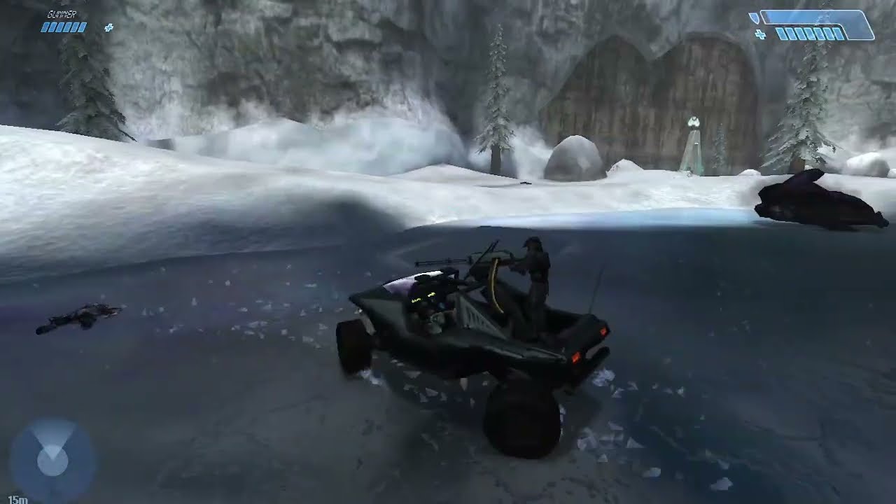 Halo Combat Evolved: Outdoor battle