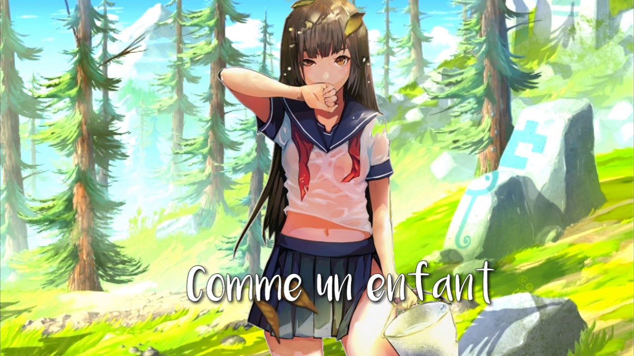 •Nightcore : L'oiseau et l'enfant, lyrics (cover : Lou-Anne)•