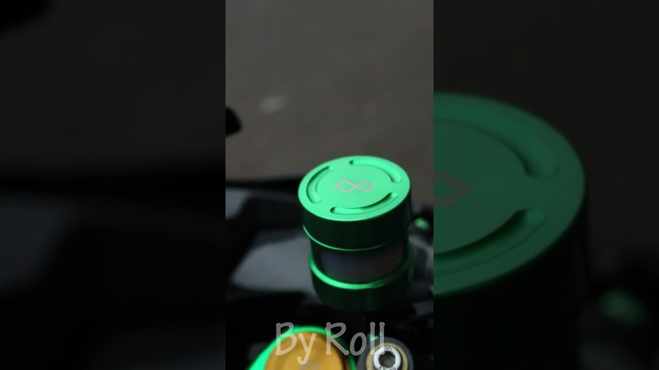 Lightech Green Fluid Tube di Kawasaki ZX 25 #shorts #sunmori #lightech #kawasaki #kawasakizx25r