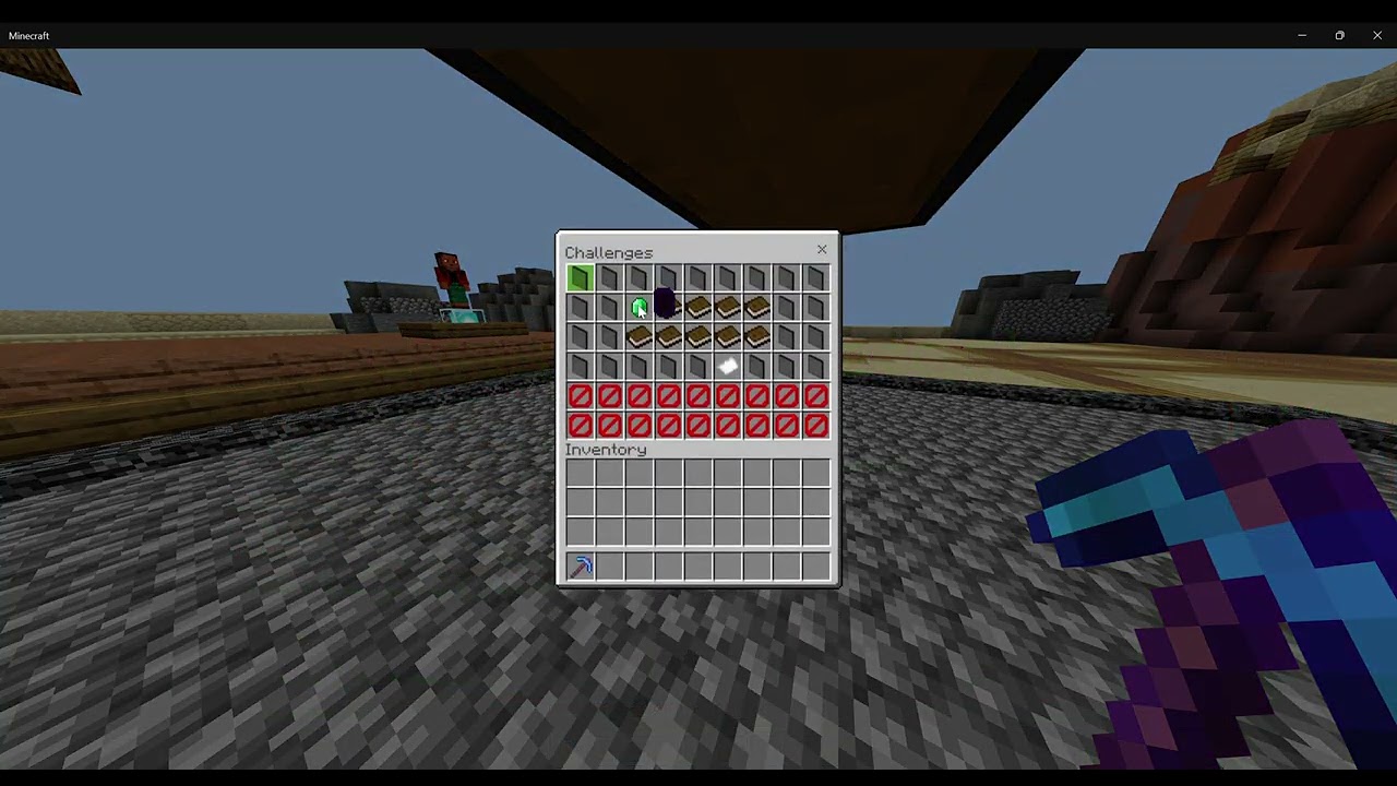 AkumaMC Prison Tutorial: Obtaining Skill Points (Windows Bedrock Version)