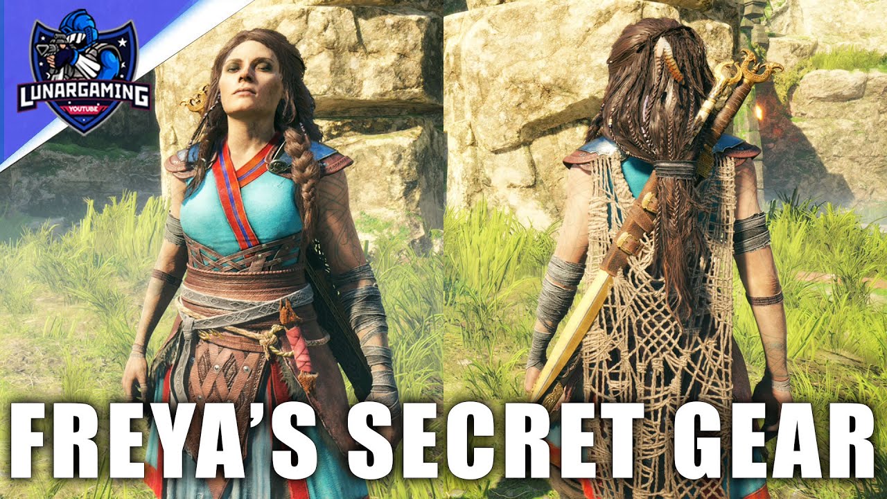 Freya's Best Armor (Regal Vanir Garments) & Secret Weapon (Mardoll) God of War Ragnarok