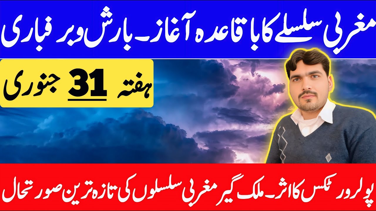 Western Disturbance Update | Where Heavy Rain & Snow Will Hit Pakistan | Weather Forecast Pakistan
