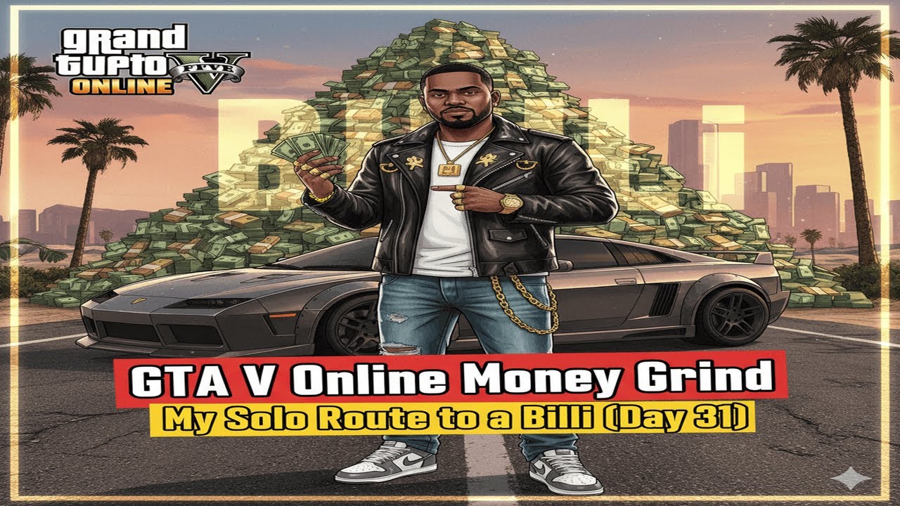 Day 31 - GTA V Online Money Grind: My Solo Route to a Billi