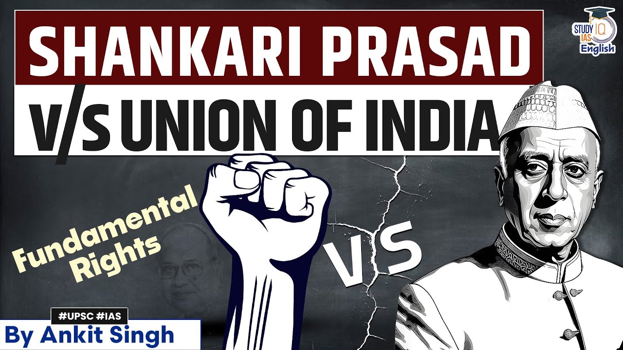 Why is Shankari Prasad Vs Union of India Case in News? | Constitutional Amendments Polity | StudyIQ