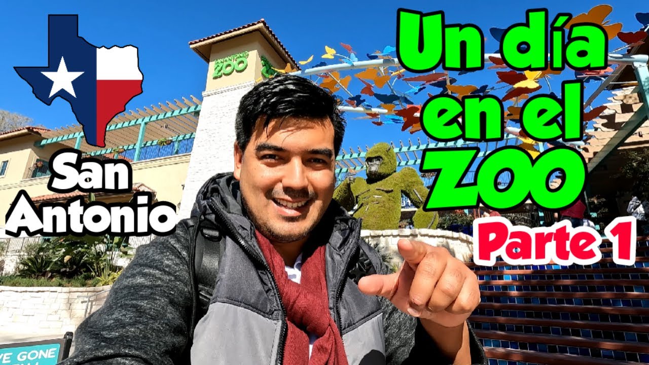 Recorre el increíble Zoológico de San Antonio, Texas / EP 01 !!