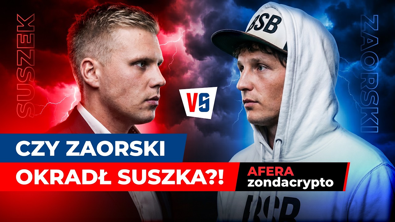 AFERA ZONDACRYPTO: CZY ZAORSKI OKRADŁ SUSZKA? WSTRZĄSAJĄCE DONIESIENIA SERWISU RP.PL