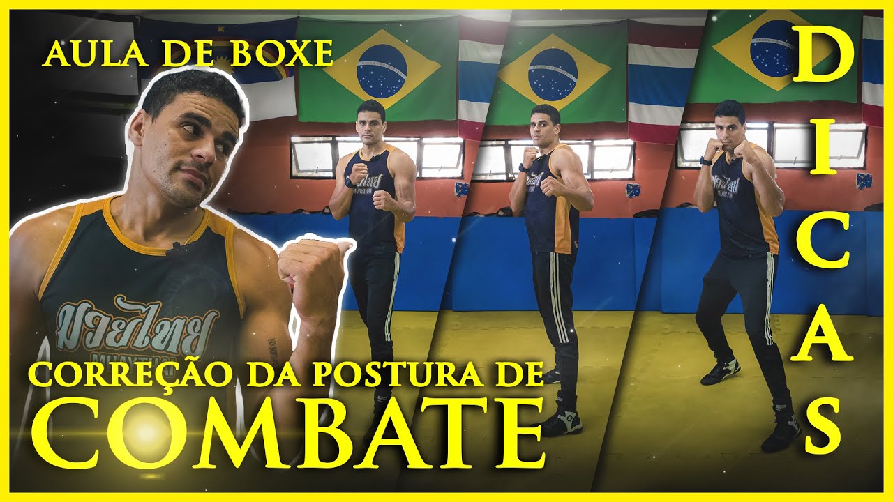 CORREÇÃO DA POSTURA DE COMBATE | Aula de Boxe - Victor Balboa