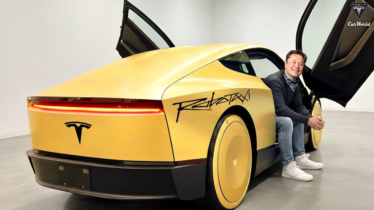 Илон Маск наконец-то запустил 2000 поездок на роботакси Tesla CyberCab! Неконтролируемый ИИ шокир...