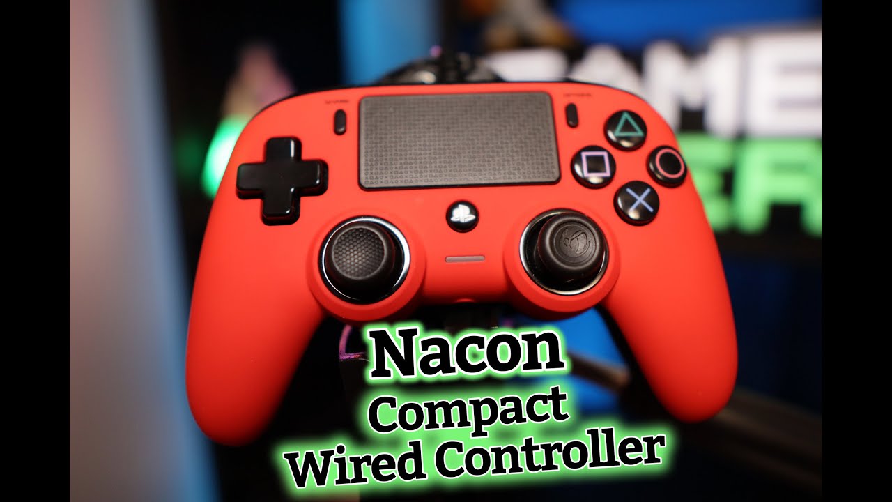 Nacon PS4 Compact Wired Controller Unboxing and First Impressions!