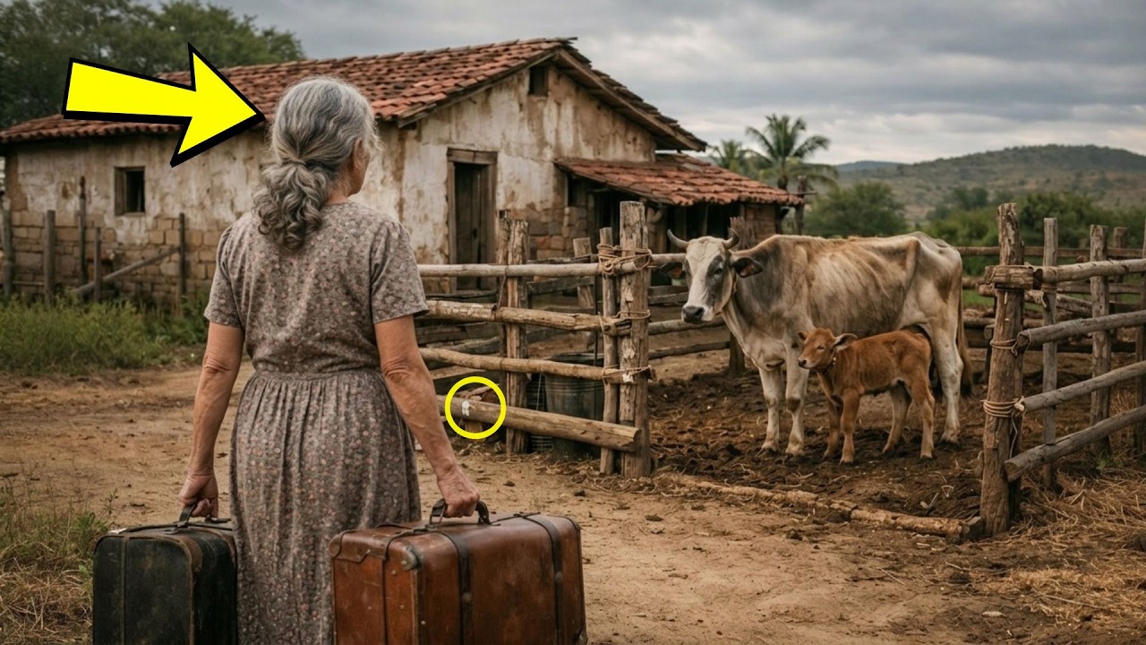 La Hija Excluida Por Sus Hermanos Heredó Una Granja Vieja Con Una Vaca Flaca Y Su Ternero… Sola