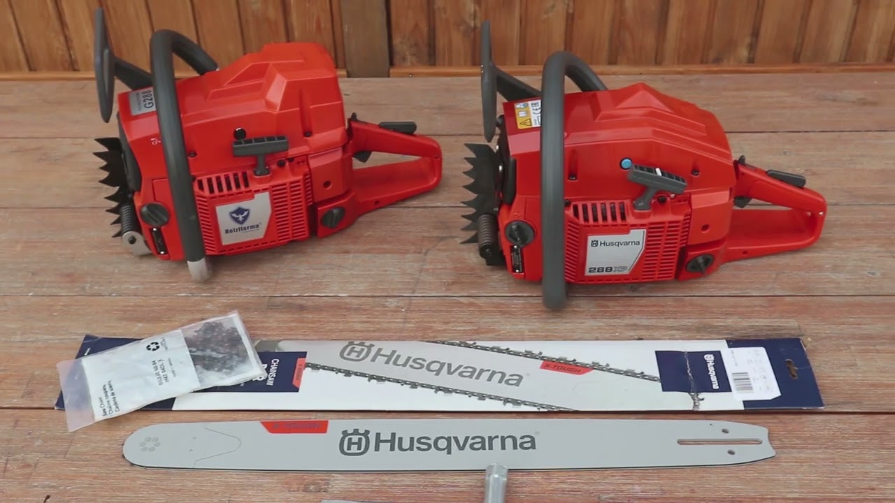 Бензопила Husqvarna 288 XP проти Holzfforma G 288