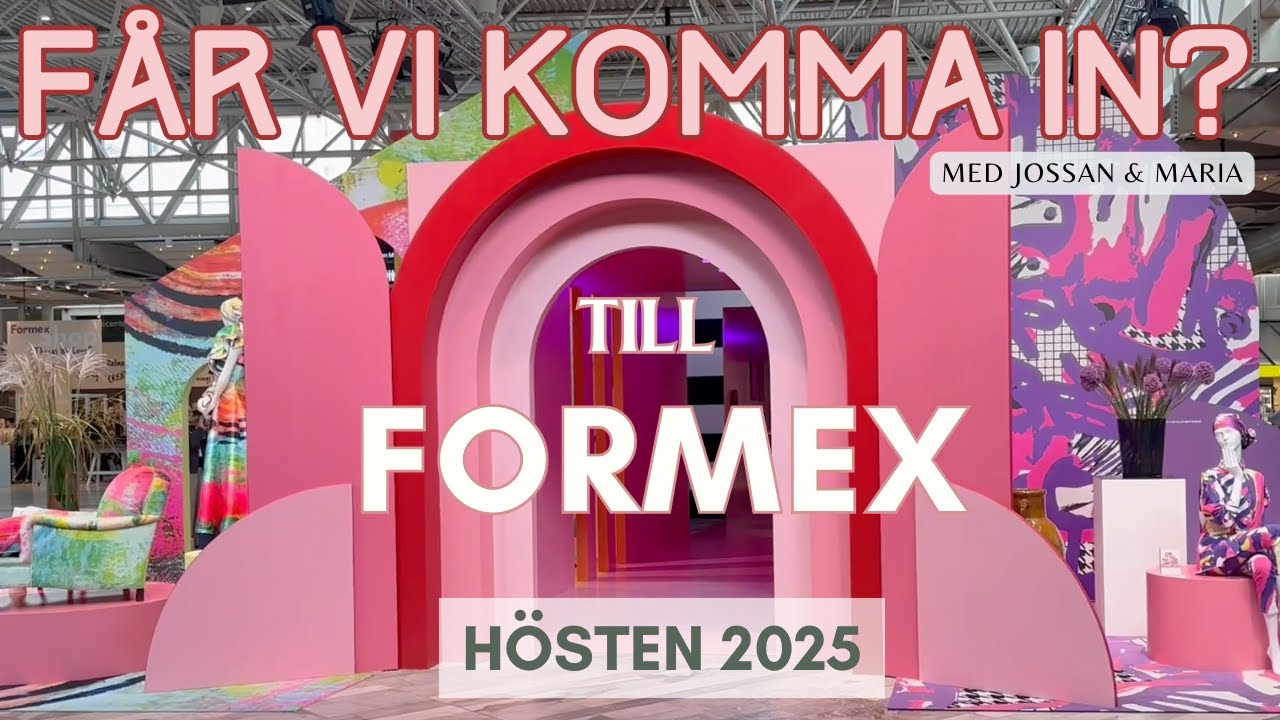 Så inreder vi 2025 – trendspaning direkt från Formex Stockholm✨
