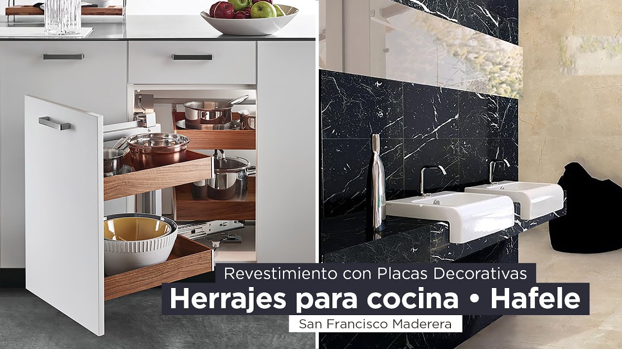 Herrajes & Revestimientos para cocinas  Diseño y tecnología Hafele