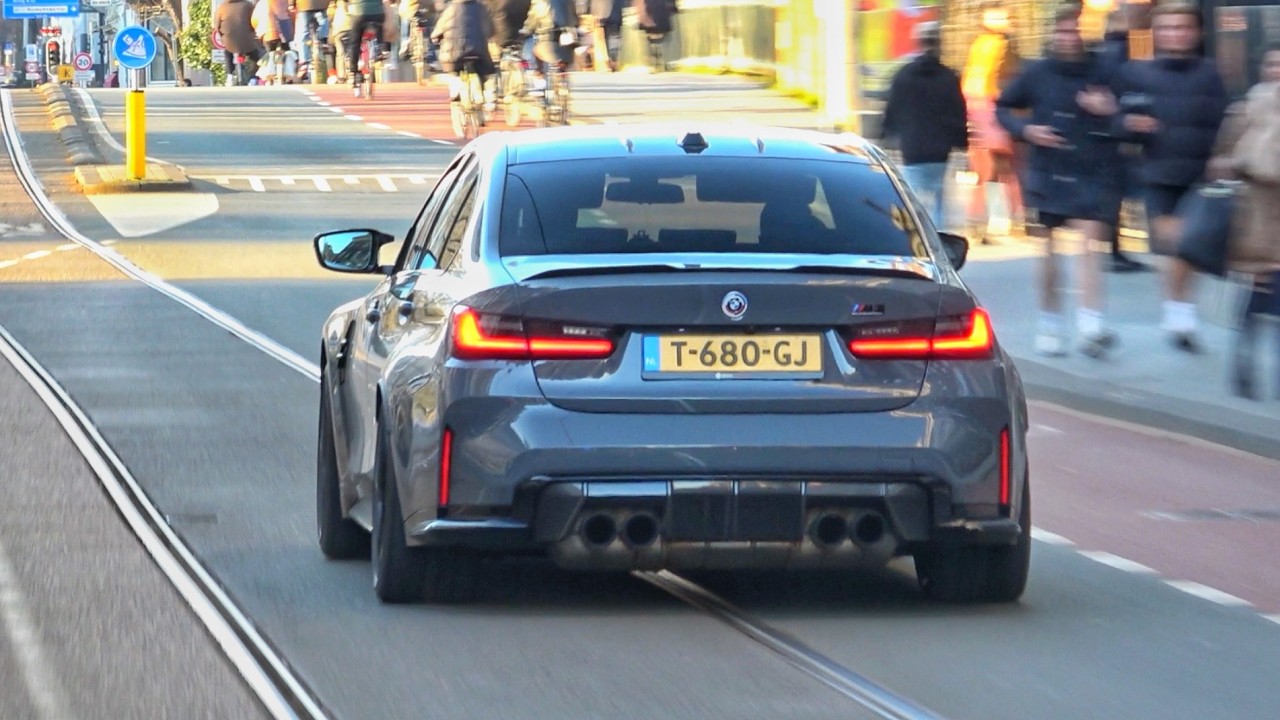 CRAZY Sportscars In Amsterdam! Ep. 10 - 800HP M3 G80, 488 Pisto, LOUD RS3, Mclaren 720s And More!