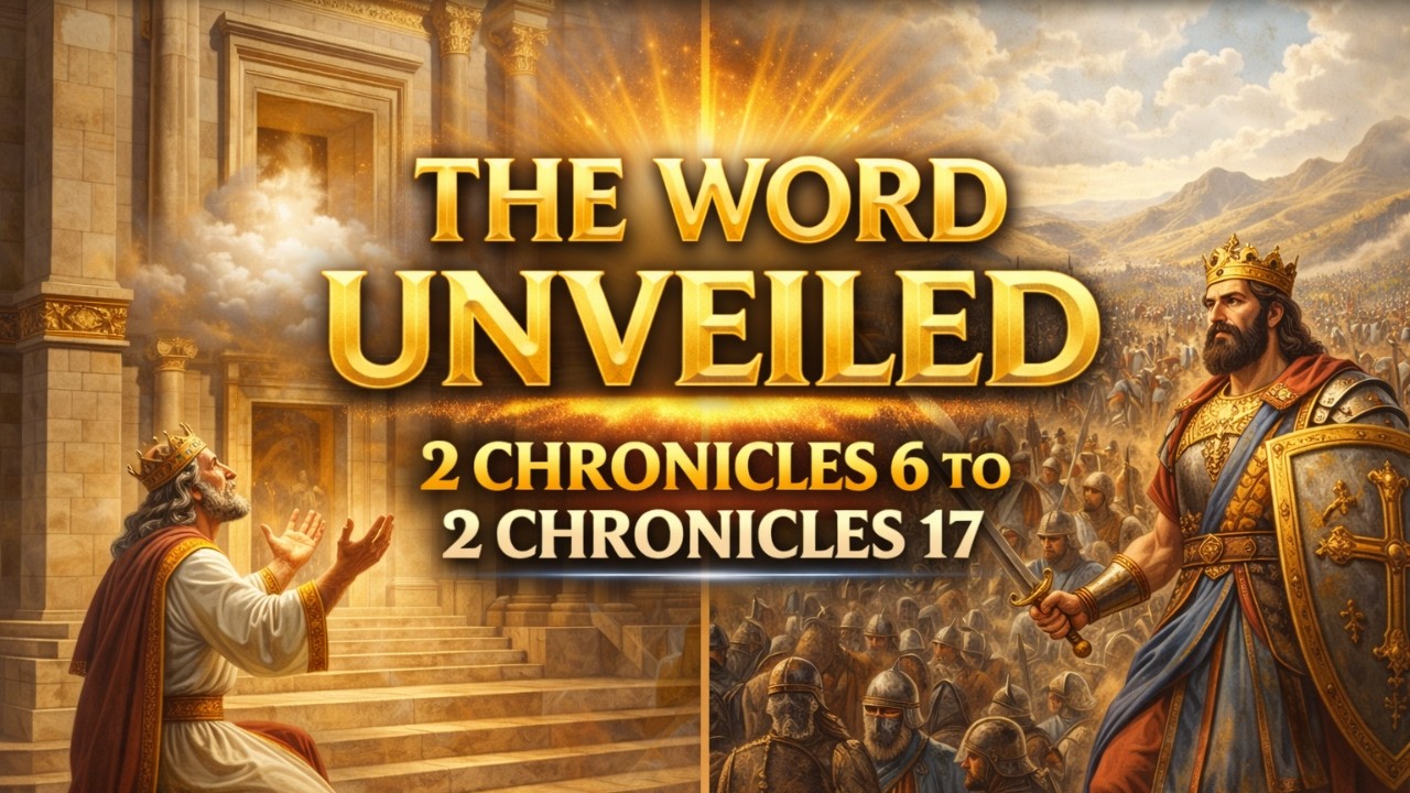 THE WORD UNVEILED -- 2 CHRONICLE CHAPTERS 6 TO 17