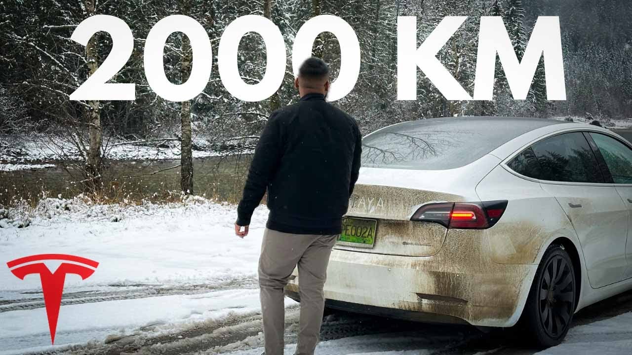 Tesla Road Trip through Canadian Rockies - Vancouver to Calgary