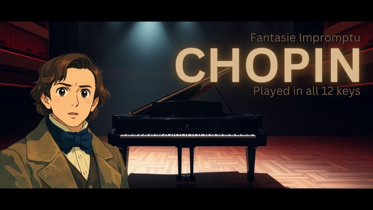 Chopin - Fantaisie-Impromptu (Op. 66) Across 12 Stunning Minor Keys?