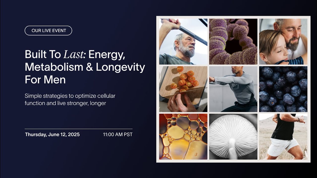 Viome | Built to Last: Energy, Metabolism & Longevity for Men