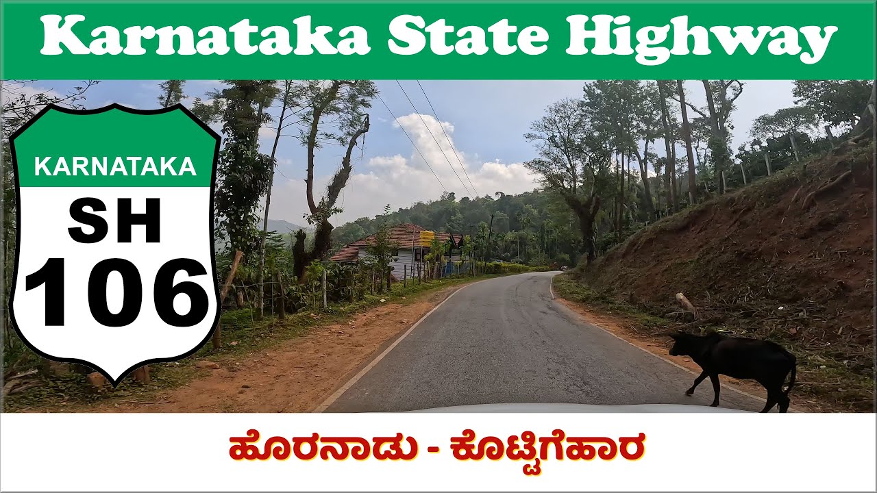 SH-106 | Horanadu to Kottigehara | Full Journey