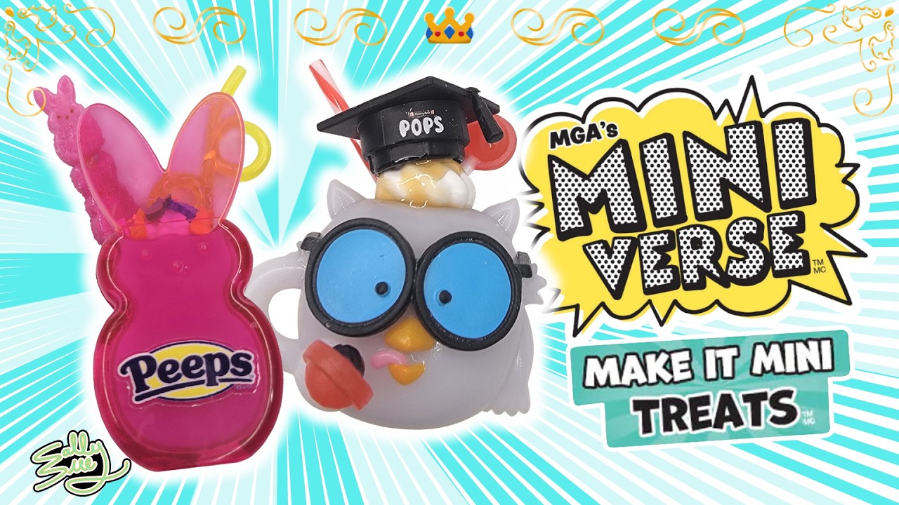 Peeps Shake and Tootsie Pops Shake! | Miniverse - Treats | Candy Themed 3