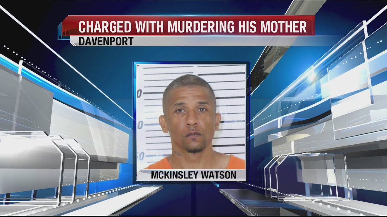 Davenport man in custody, charged with murder