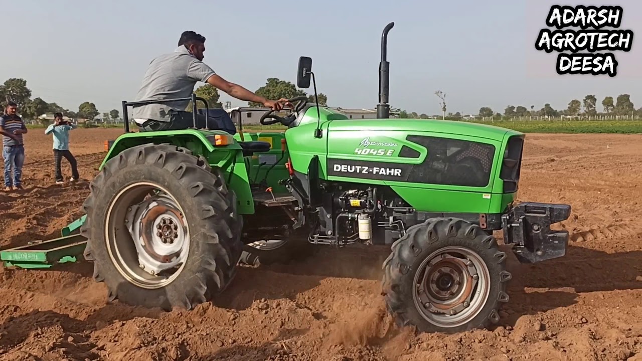 DEUTZ FAHR  New AgroMaxx 4045E 4wd Tractor Performance 💪💪💪
