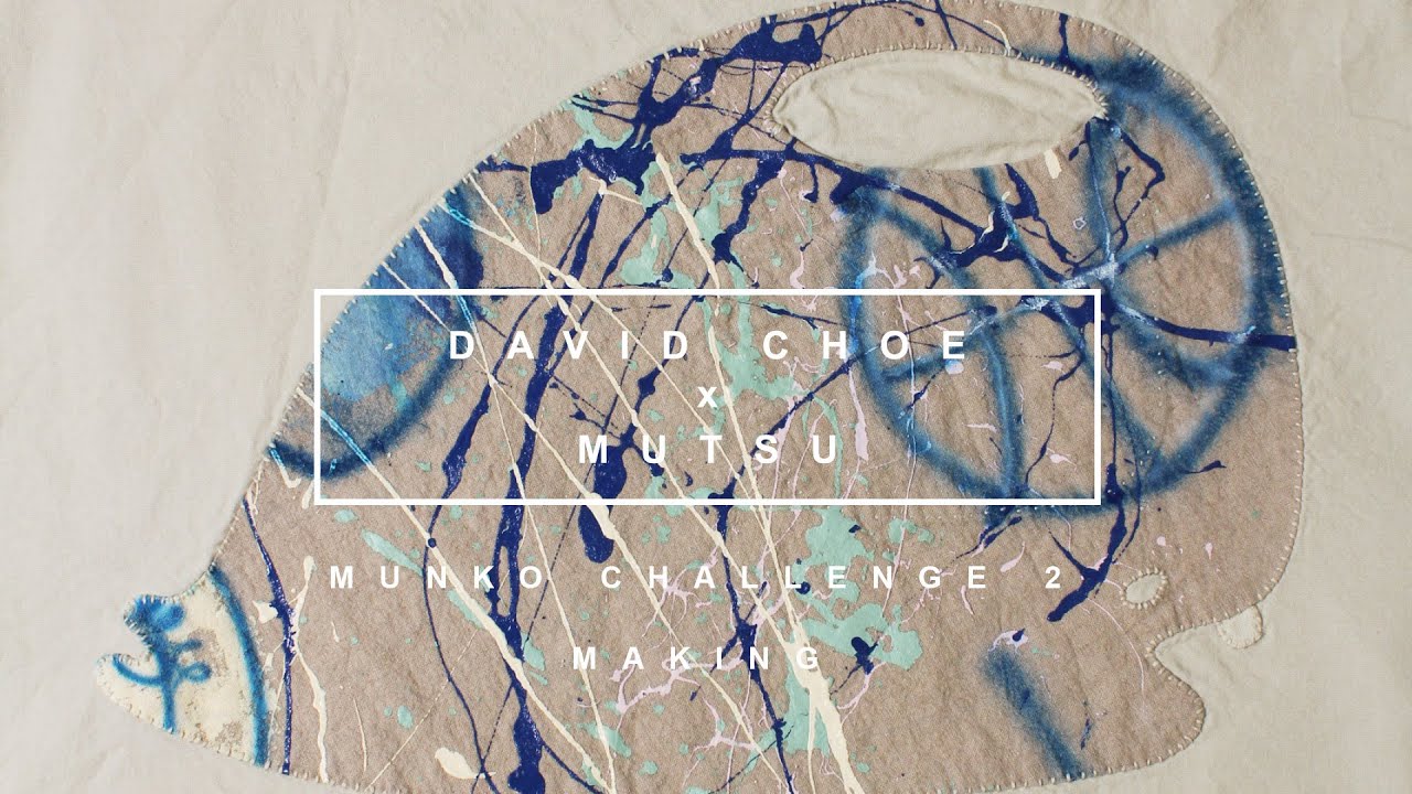 David Choe x Mutsu / Munko T & Face Mask / Making