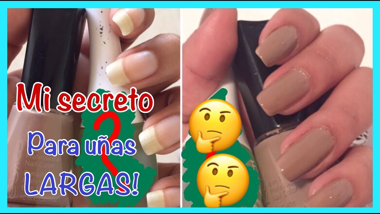 💅🏻Mi secreto para u&ntilde;as largas + u&ntilde;as NUDE.. | Ine HT25