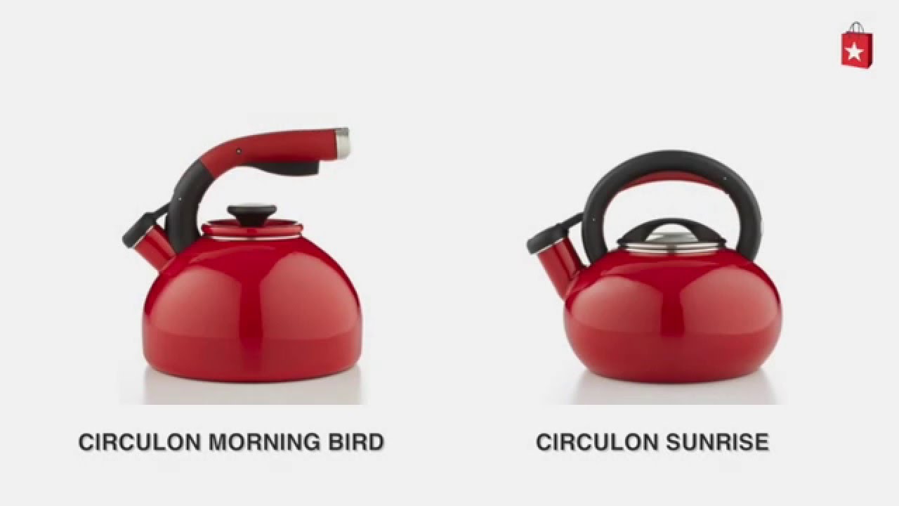 Circulon Morning Bird 2 Qt. Tea Kettle. Comparison Video
