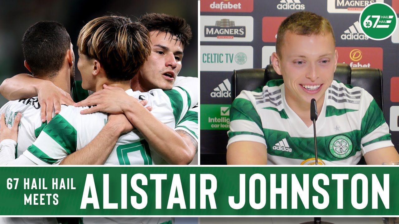 67 Hail Hail meets Alistair Johnston as Celtic training ramps up at Lennoxtown