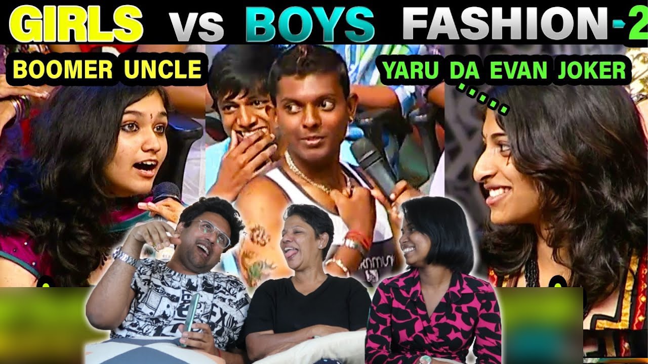 GIRLS VS BOYS FASHION TROLL | 😂| NEEYA NAANA TROLL | Ramstk Family @AravindRanbir