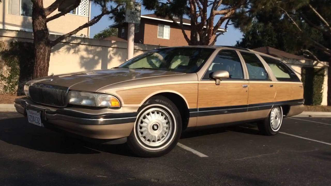 1993 Buick Roadmaster Estate Wagon walk around and tour.
