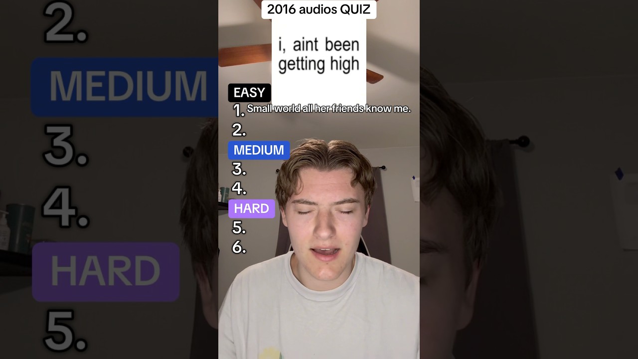 2016 AUDIO QUIZ 🔥 #2016songs #music #lyricstrend #nostalgia