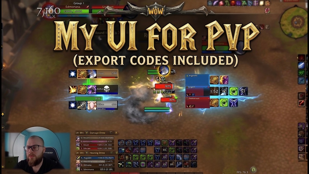 ЛУЧШАЯ НАСТРОЙКА ИНТЕРФЕЙСА ДЛЯ PVP MIDNIGHT (PVP/Арена/Поля боя/Соло-режим для всех классов)