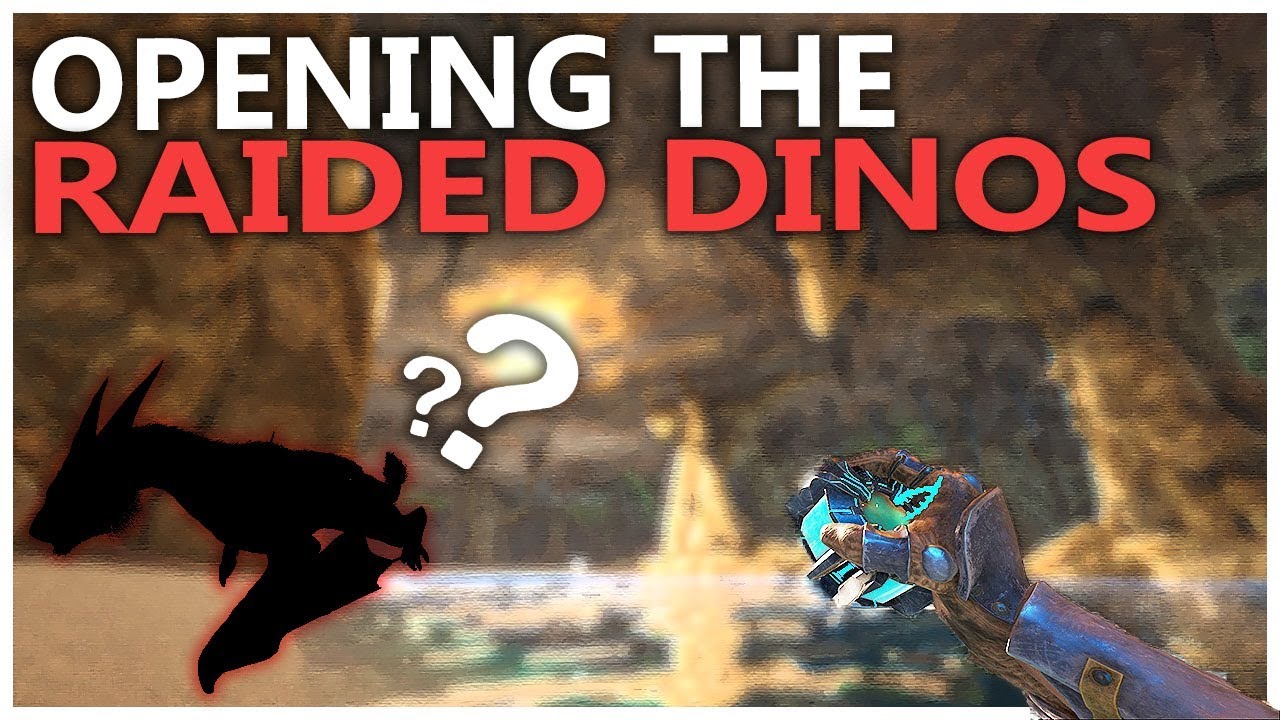 OPENING OUR RAIDED CRYO DINOS?!! OFFICIAL SMALL TRIBES PVP S4 Ep3 | ARK: Survival Evolved