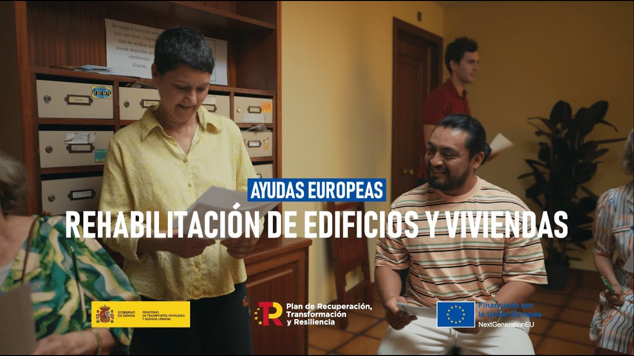 Información sobre las Ayudas Europeas para Rehabilitación de Edificios y Viviendas