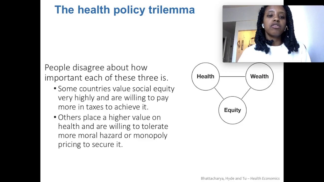 Week 12 Video 2 Health Policy Trilemma