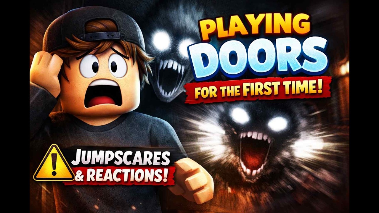 I Tried DOORS for the First Time… BIG MISTAKE 😳 (Roblox).