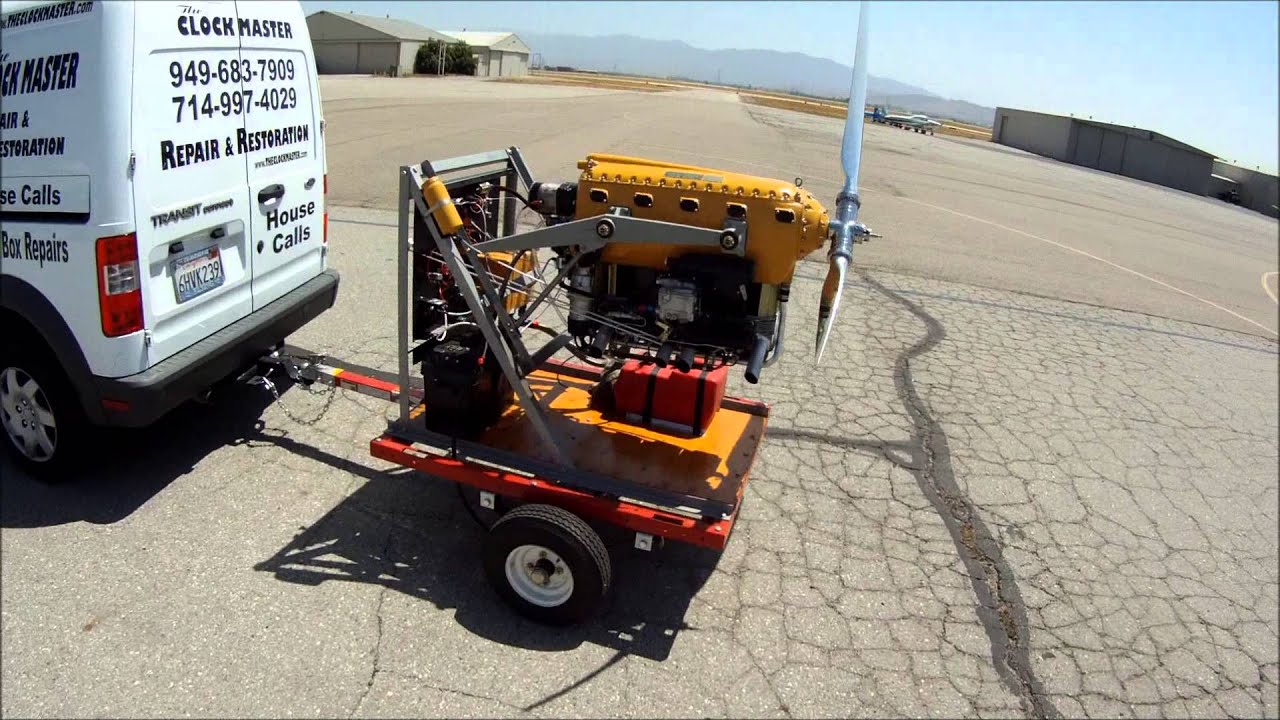 Walter Minor inverted 4 cylinder engine rebuild and start up