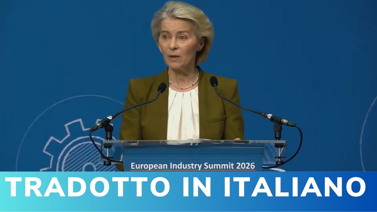 Europa sotto pressione: von der Leyen lancia il piano per rafforzare l’industria UE