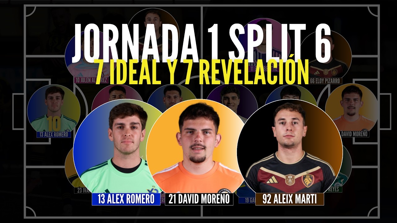 7 IDEAL Y REVELACIÓN DE LA JORNADA 1 - KINGS LEAGUE SPLIT 6