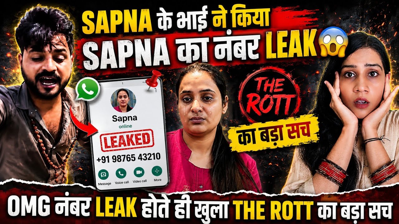 @snappygirls02 EXPOSED: The truth about THE ROTT revealed as soon as Sapna's NUMBER is leaked❓️#s...