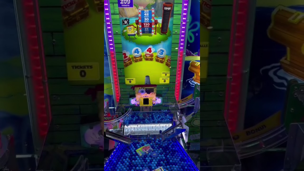 I Found The Coolest SpongeBob Arcade Game 😎 #shorts