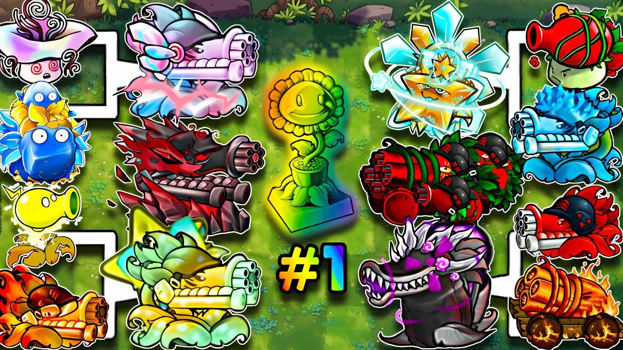 TOURNAMENT PVZ FUSION 2.3 ALL BEST ULTIMATE PLANTS: WHO WILL WIN? (*INSANE*)